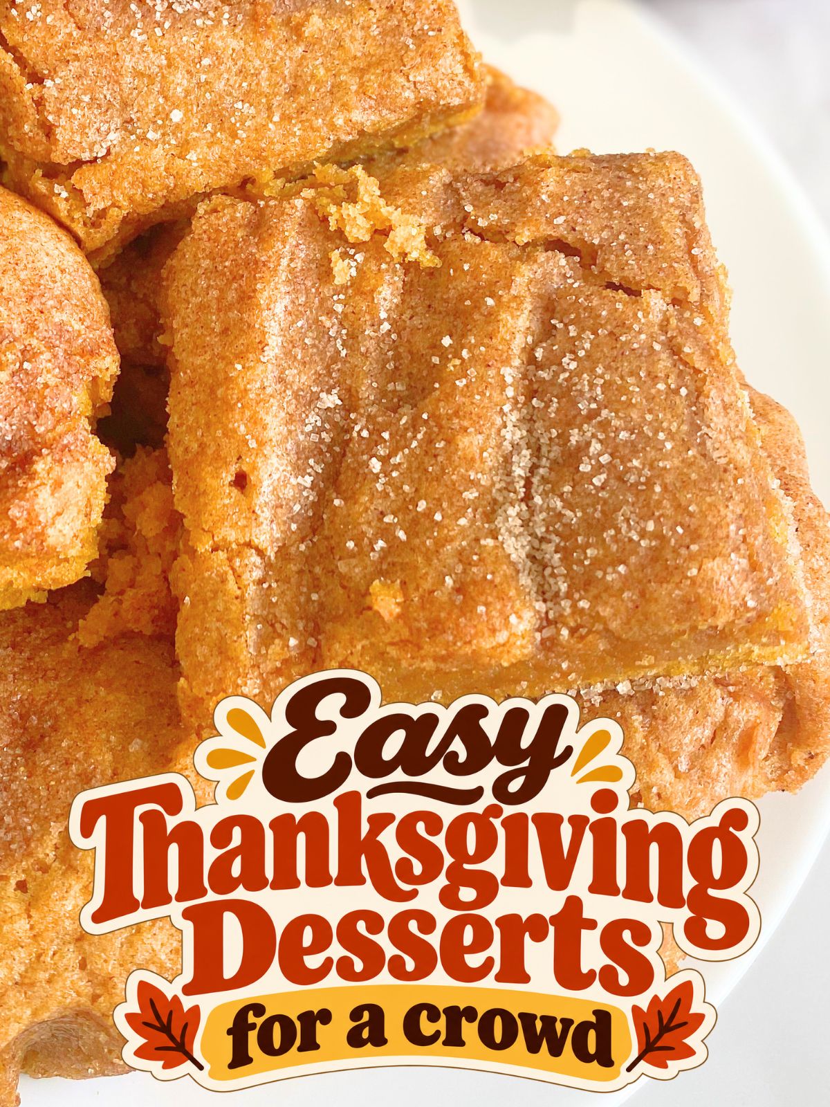 pumpkin snickerdoodle bars