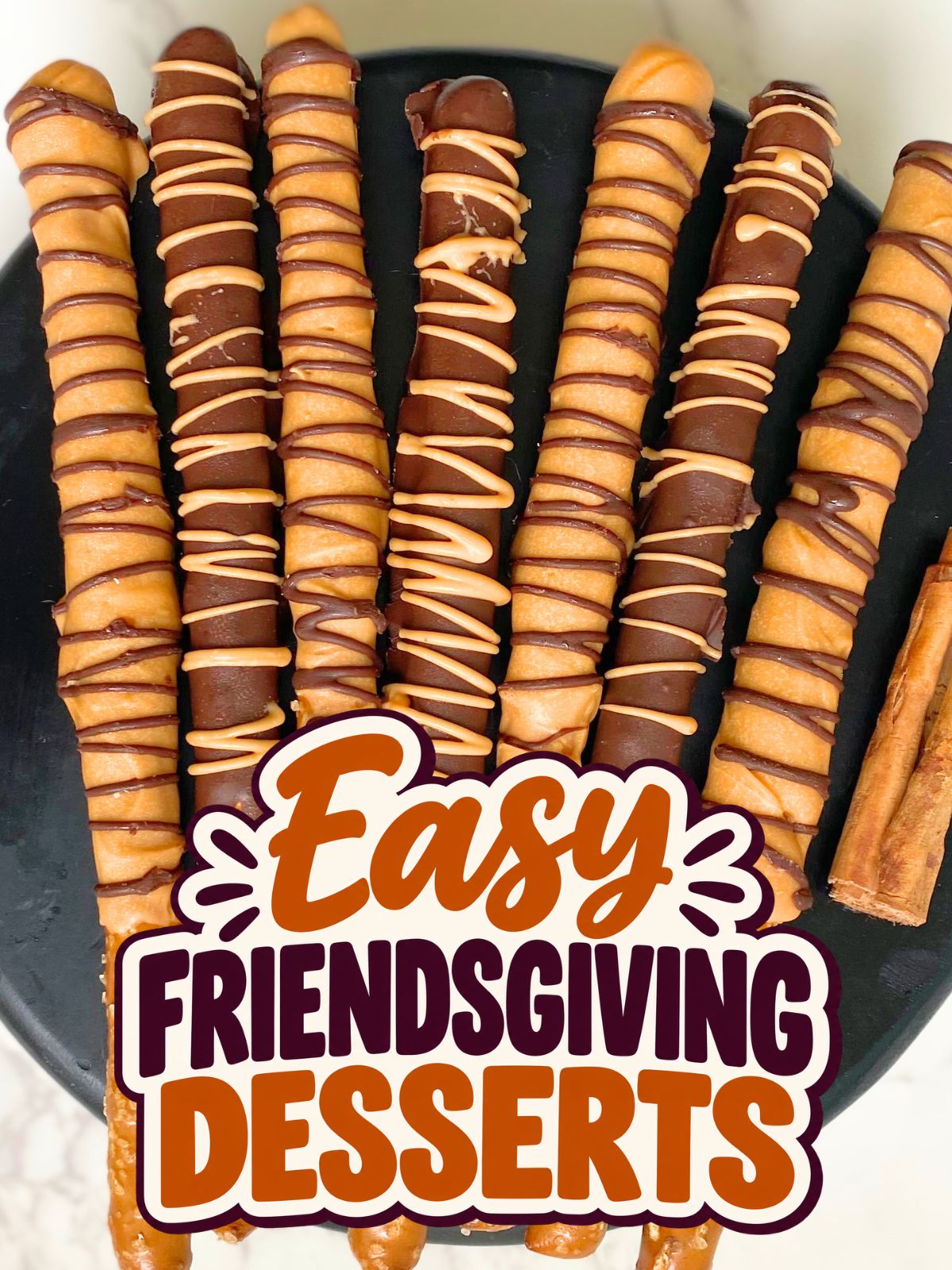 pumpkin spice pretzel rods
