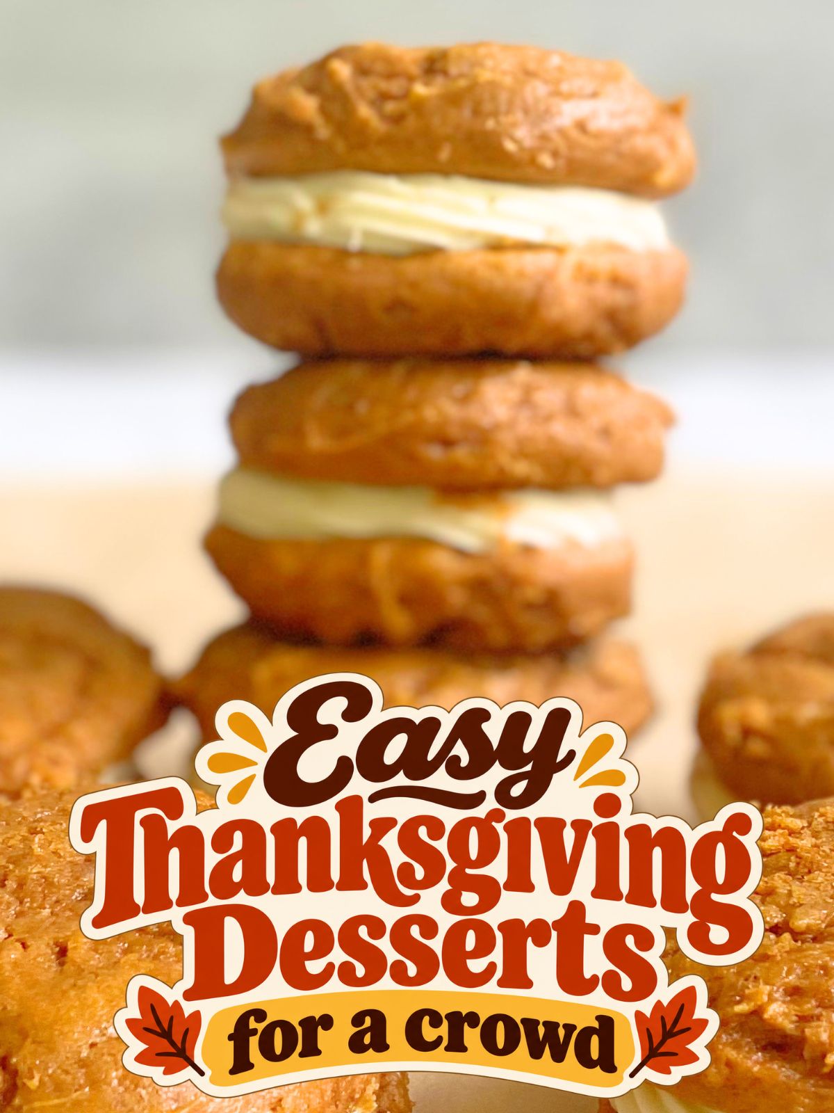 pumpkin cake mix whoopie pies