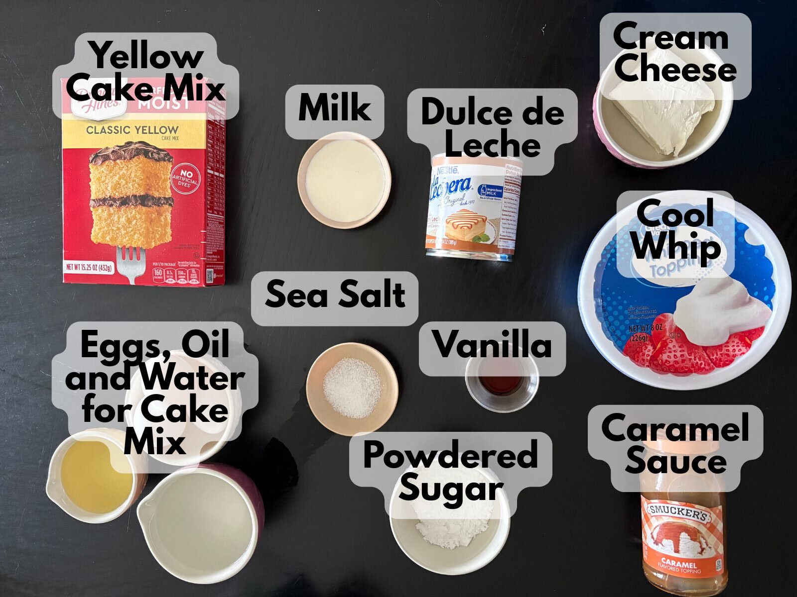 salted caramel poke cake ingredients