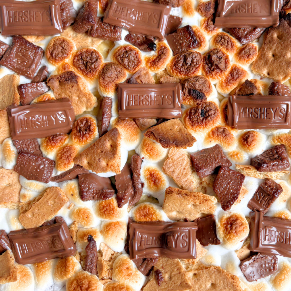 S’mores Cake Mix Cookie Bars