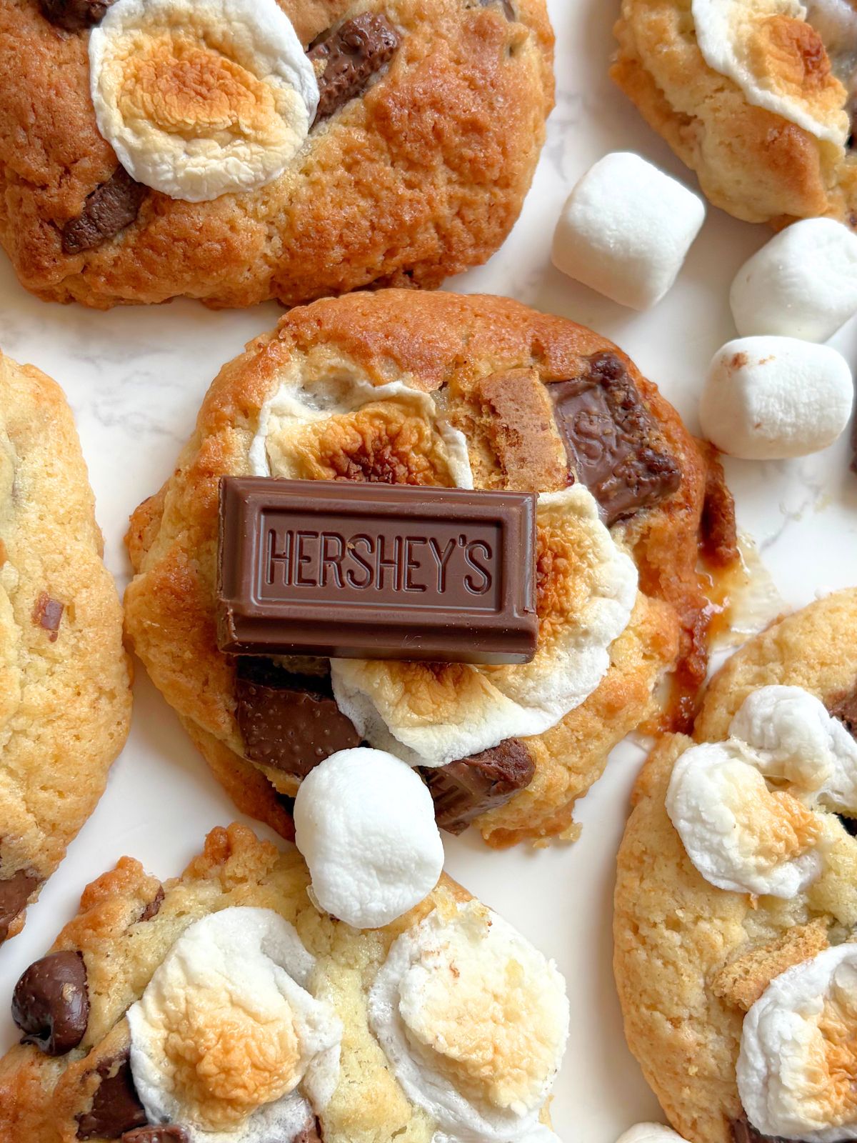 s'mores cake mix cookies