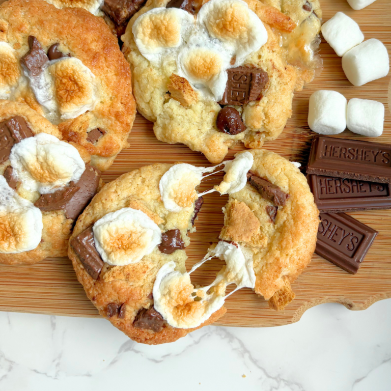 s'mores cake mix cookies