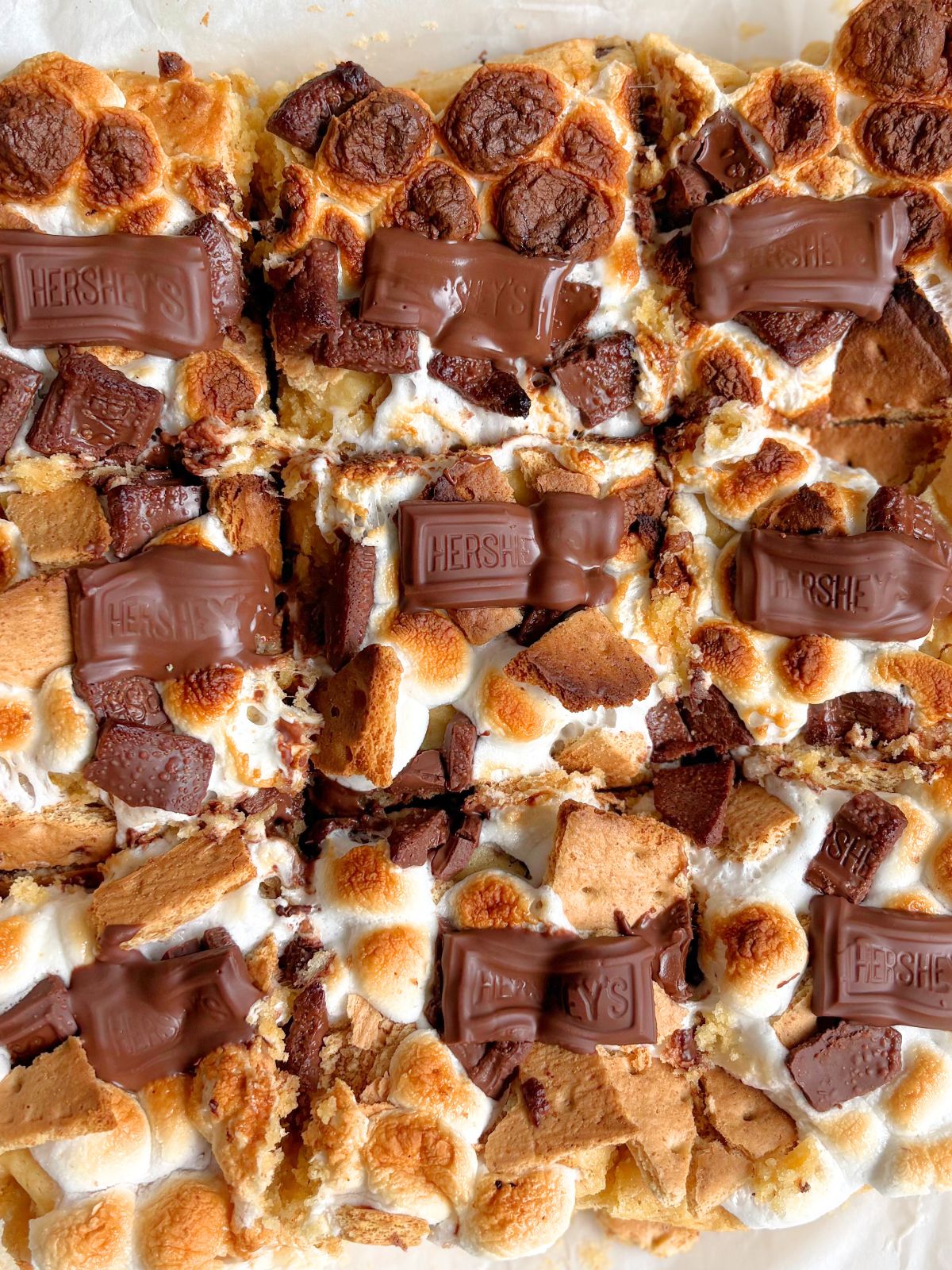 s'mores cake mix cookie bars