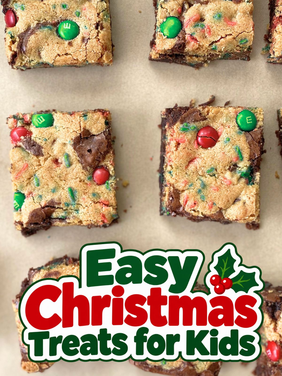 Christmas brookies