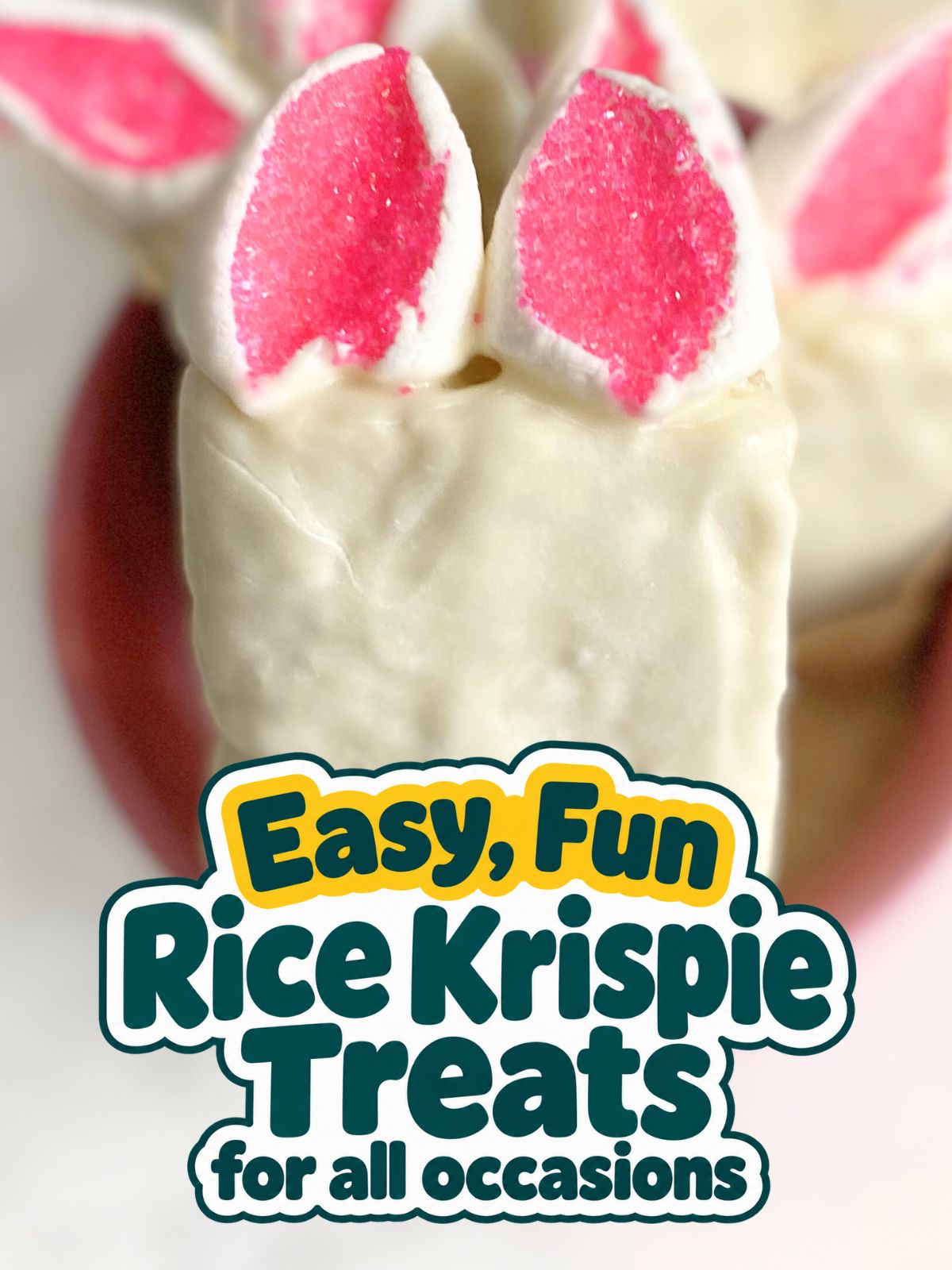 bunny rice krispie treats