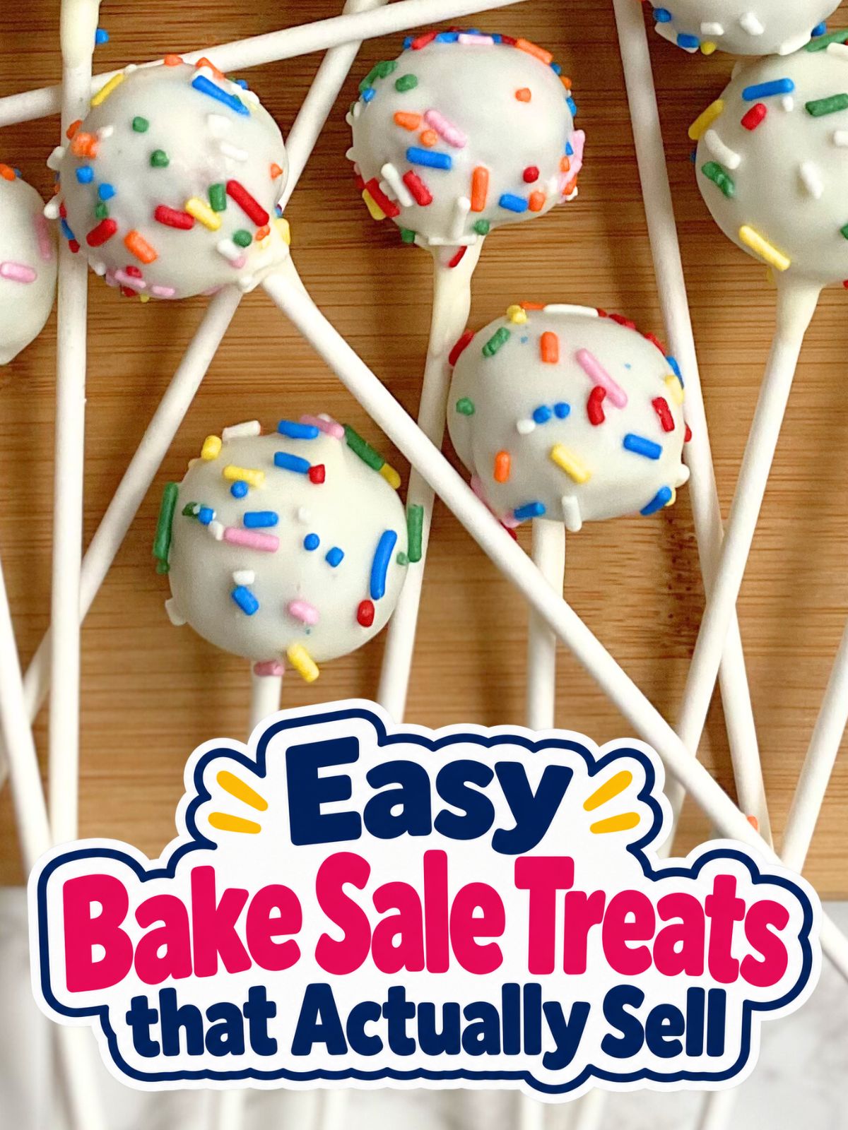funfetti cake mix cake pops