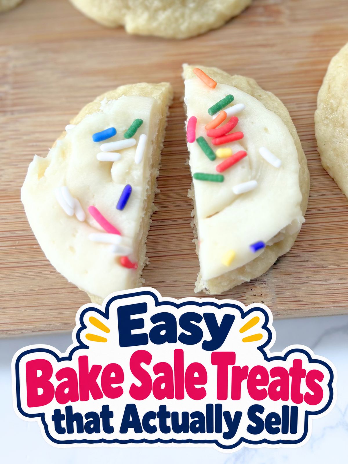 homemade frosted sugar cookies