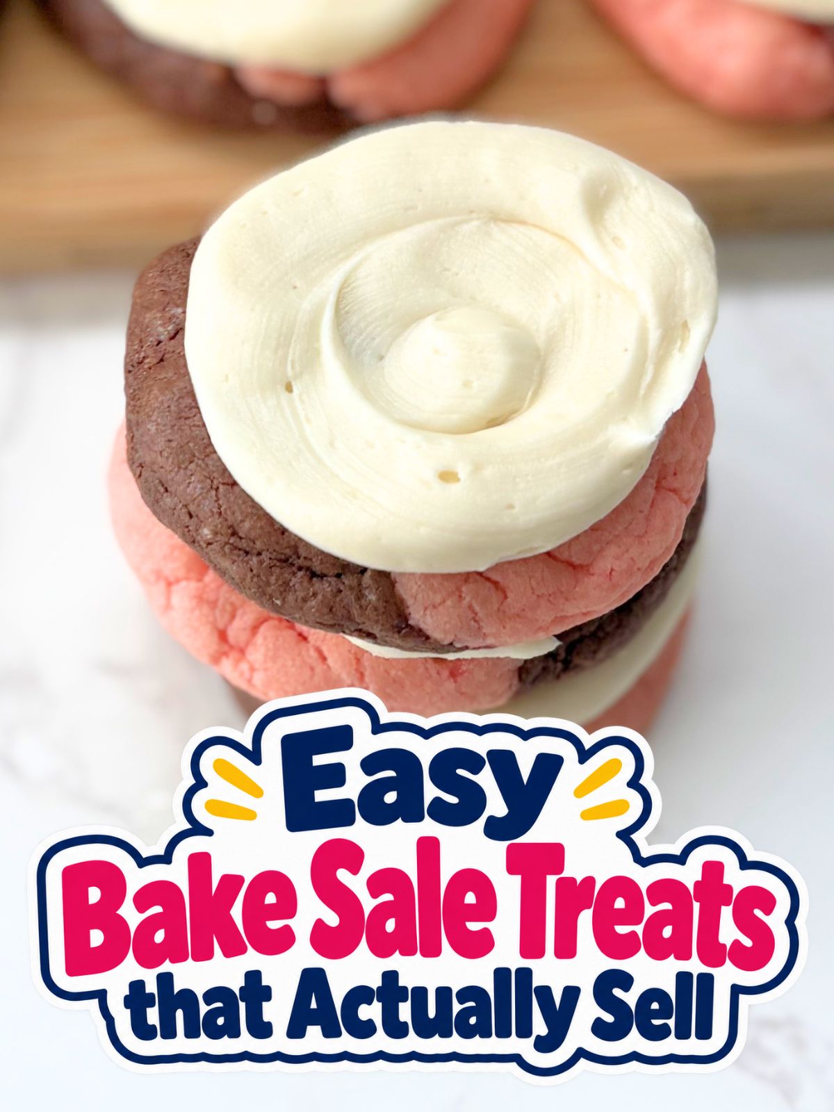 neapolitan cake mix cookies