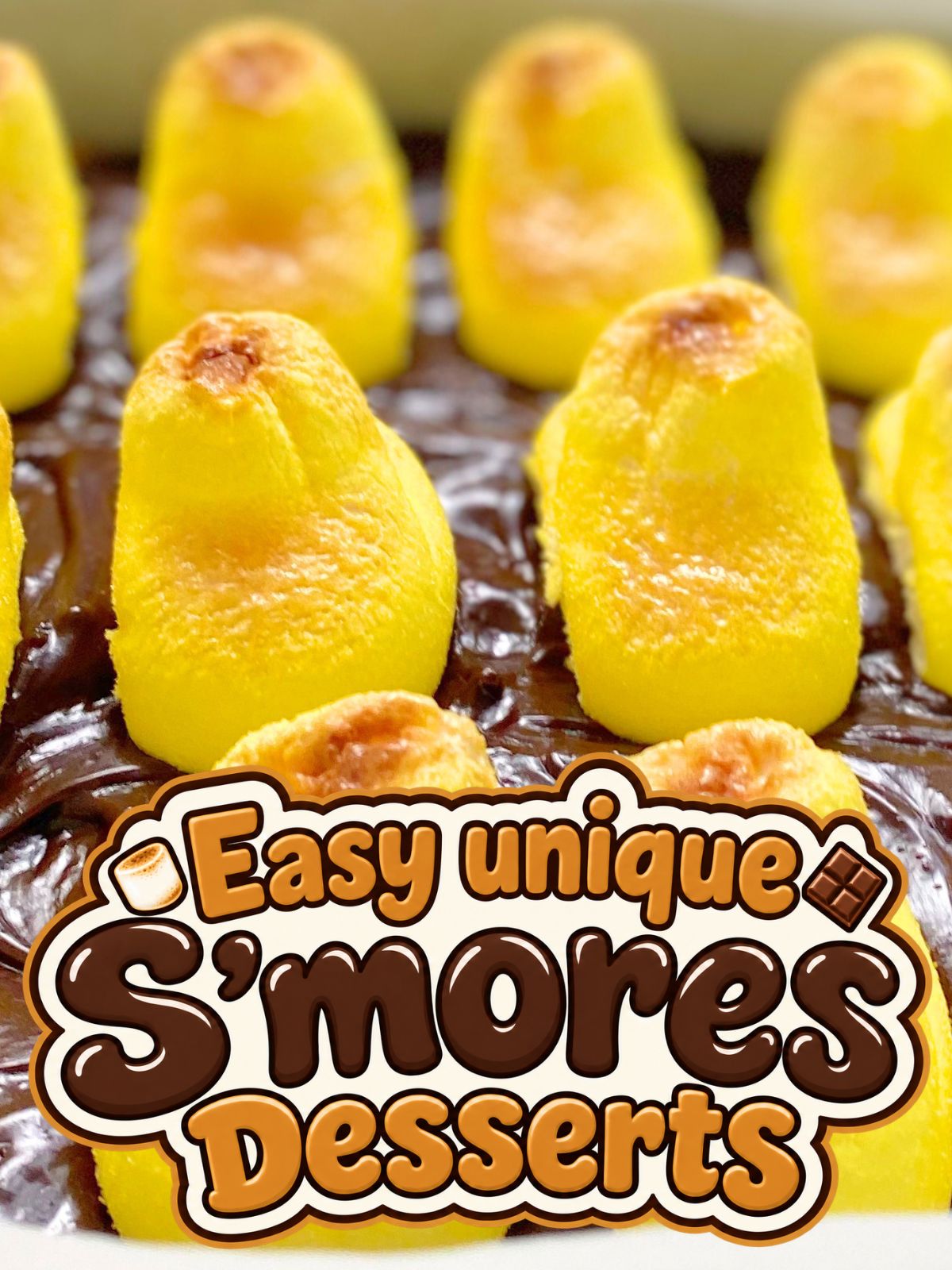 peeps s'mores bars