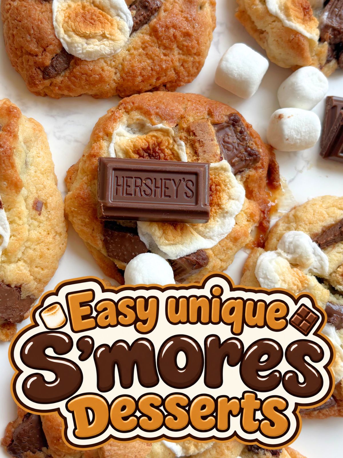 s'mores cake mix cookies