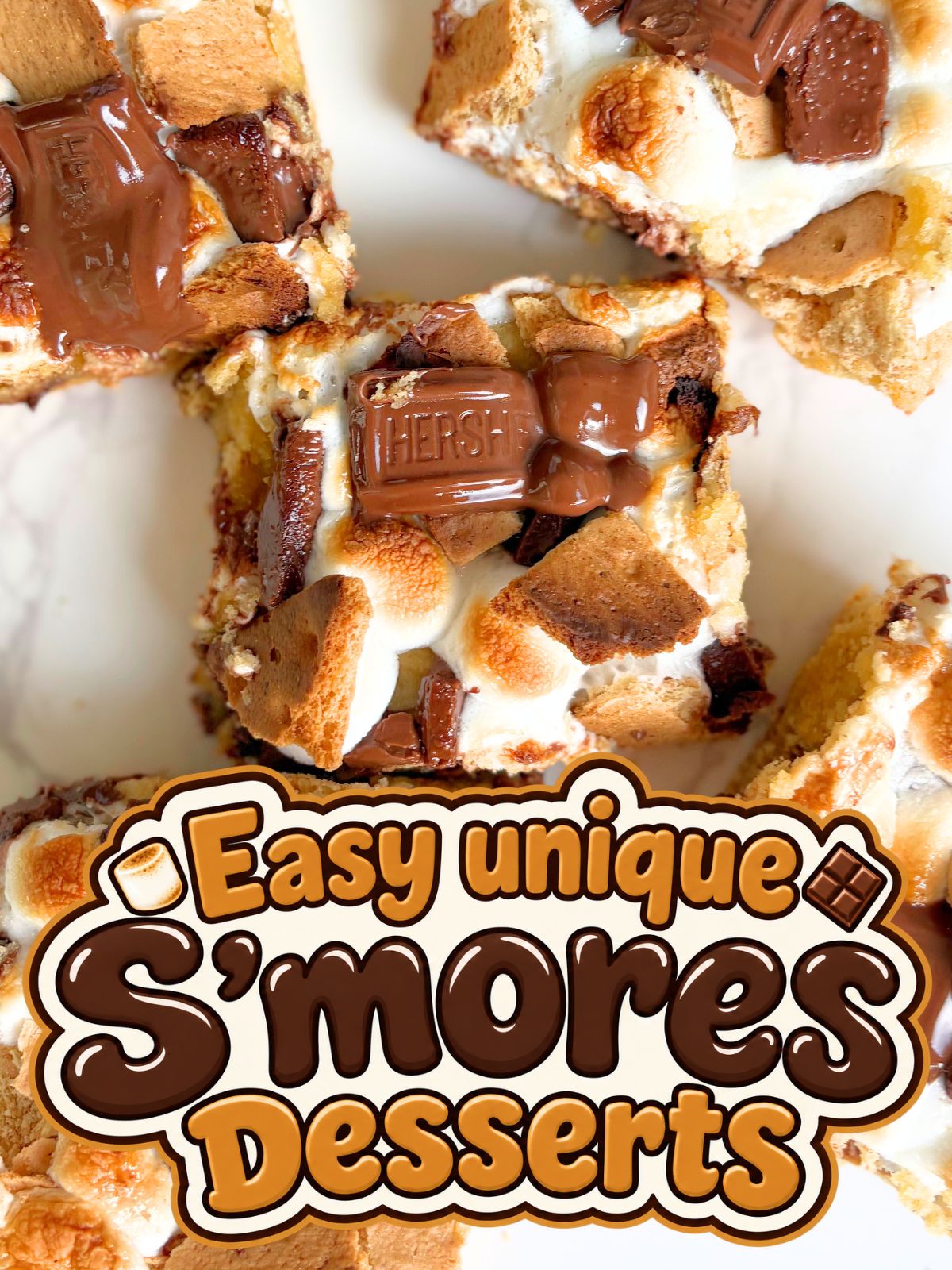 s'mores cookie bars