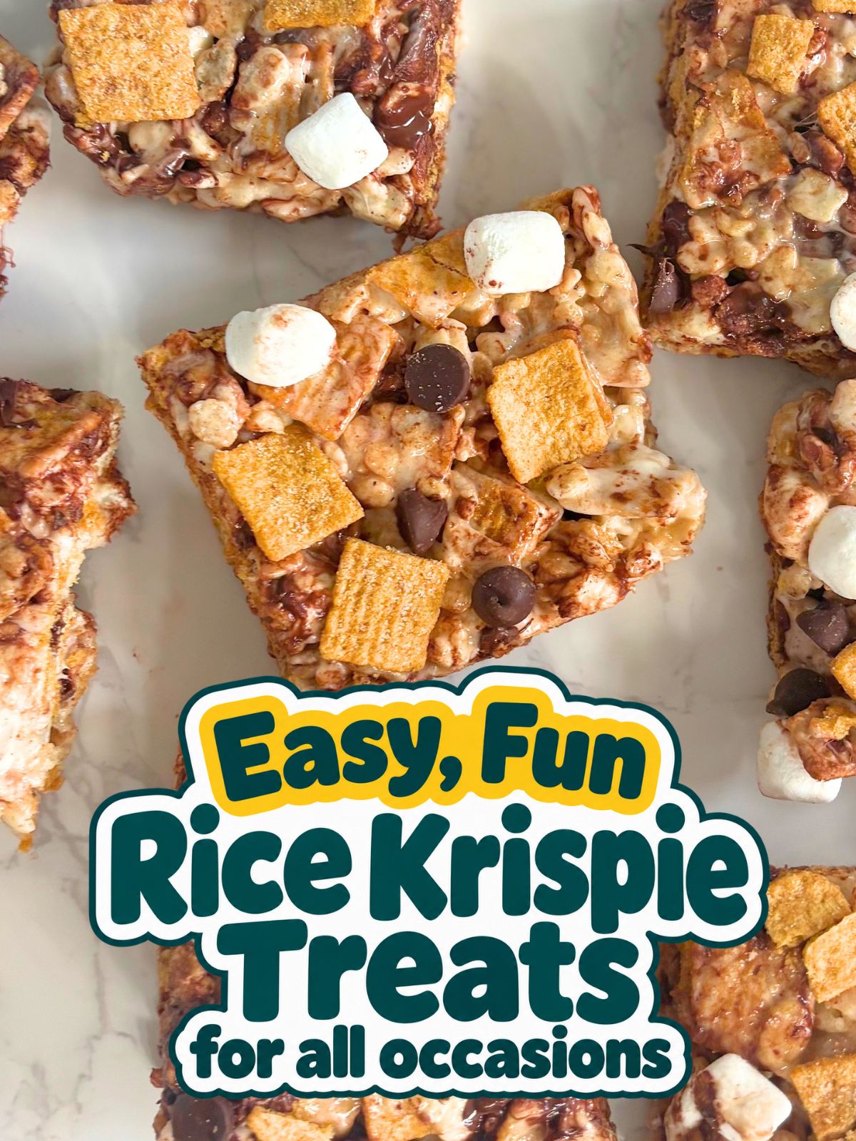 smores rice krispie treats