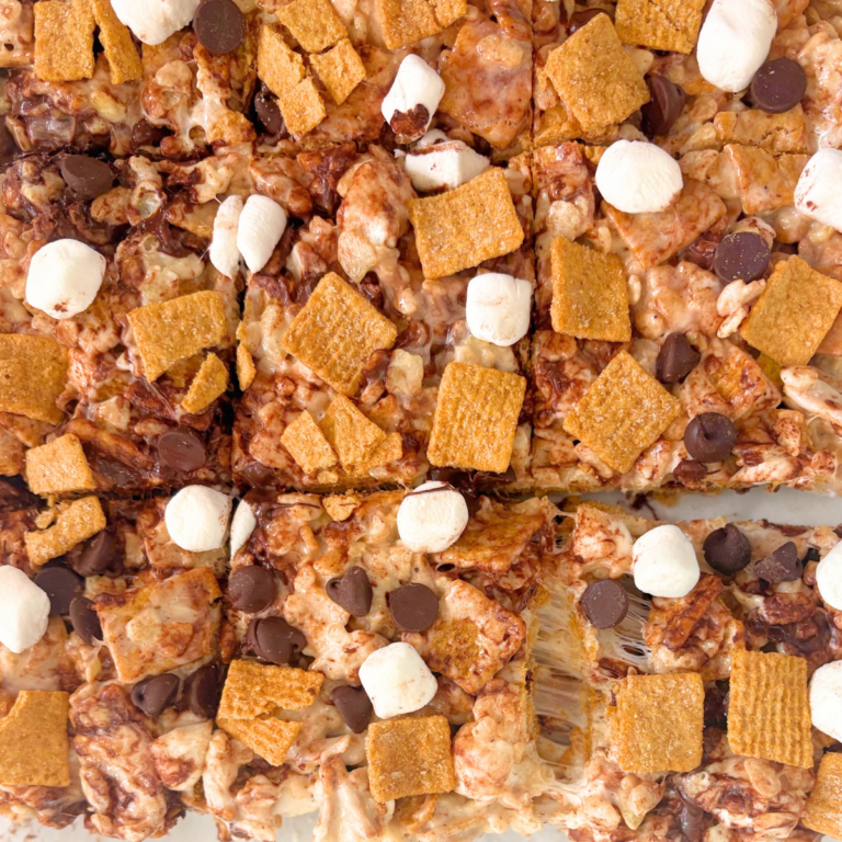 Brown Butter S’mores Rice Krispie Treats