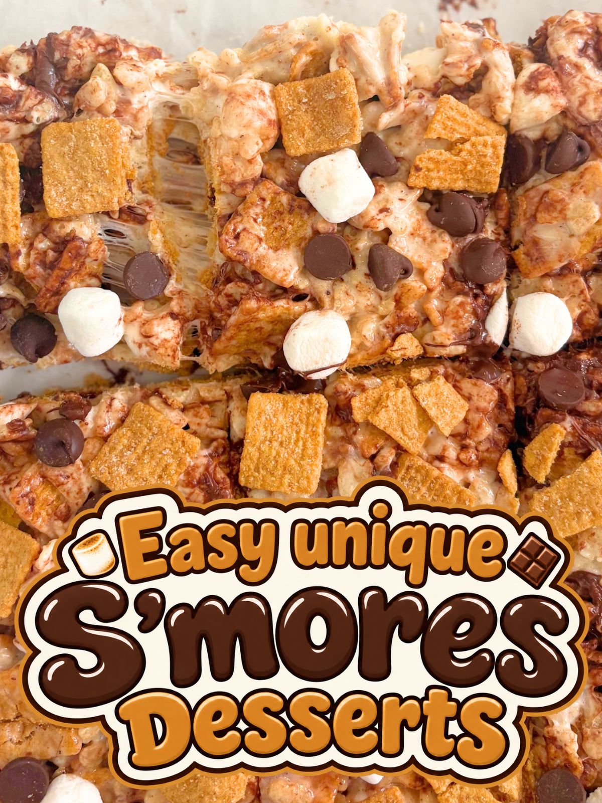 s'mores rice krispie treats