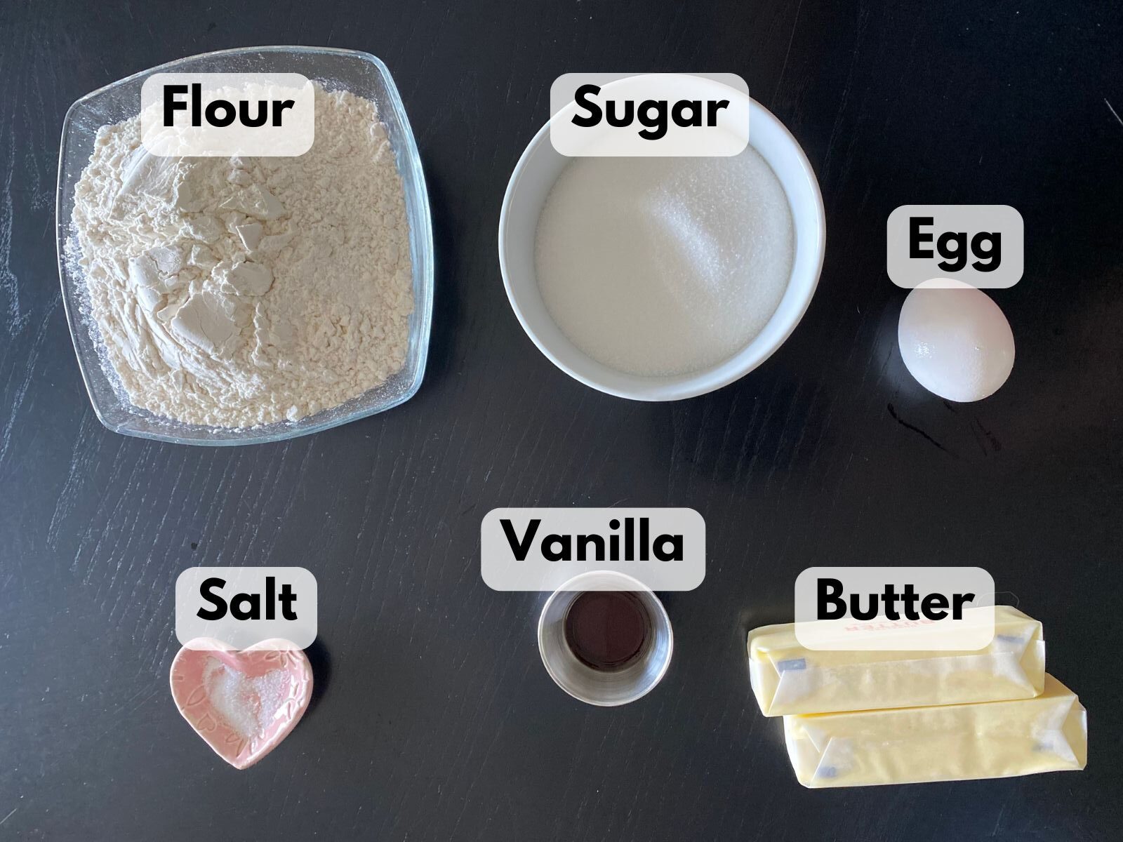 snowflake sugar cookie ingredients