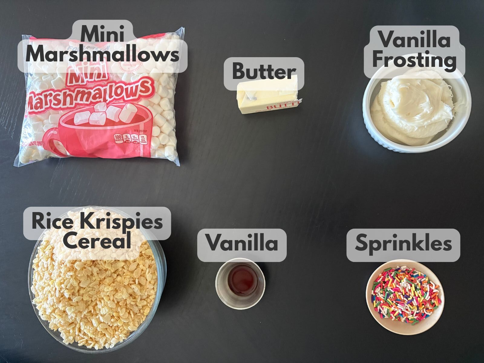 sugar cookie rice krispie treats ingredients